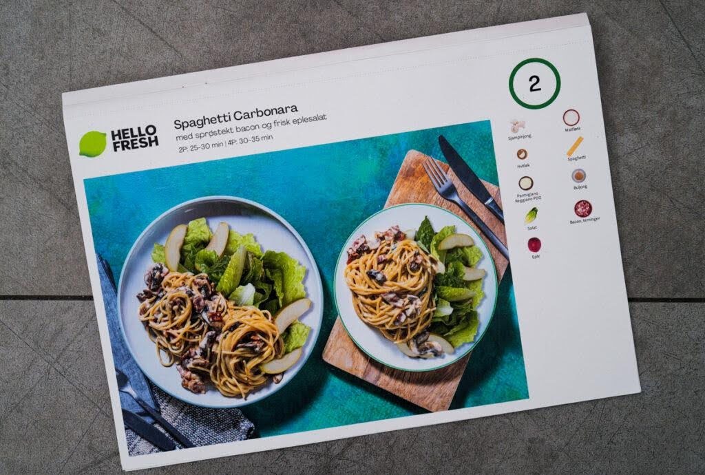 spaghetti carbonara hellofresh